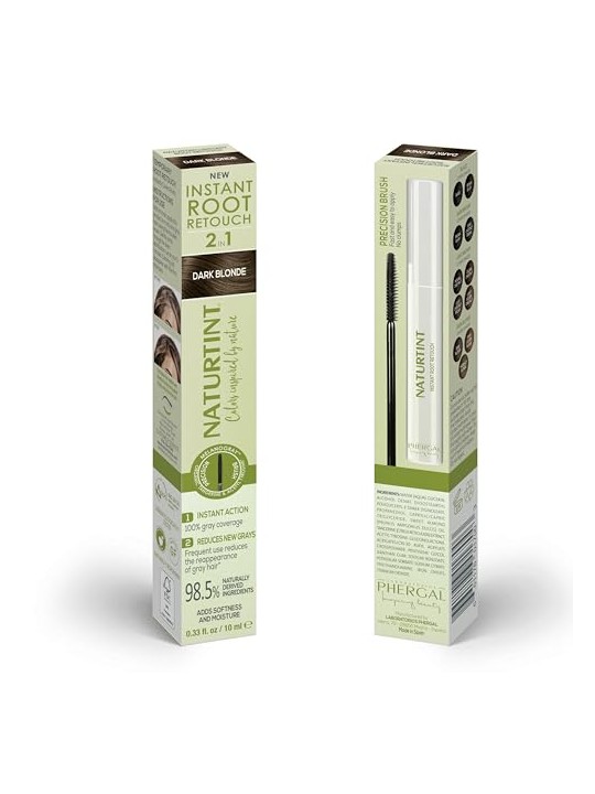 Naturtint Ritocco radici istantaneo 2 in 1 per capelligrigi n.Biondo scuro 10ml unisex