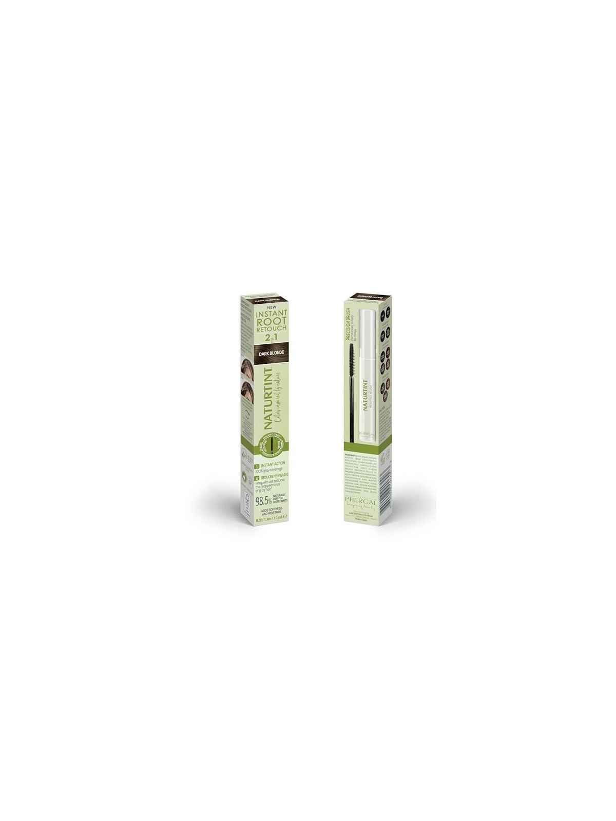 Naturtint Ritocco radici istantaneo 2 in 1 per capelligrigi n.Biondo scuro 10ml unisex