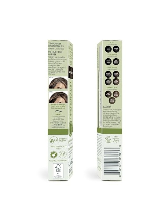 Naturtint Ritocco radici istantaneo 2 in 1 per capelligrigi n.Biondo scuro 10ml unisex