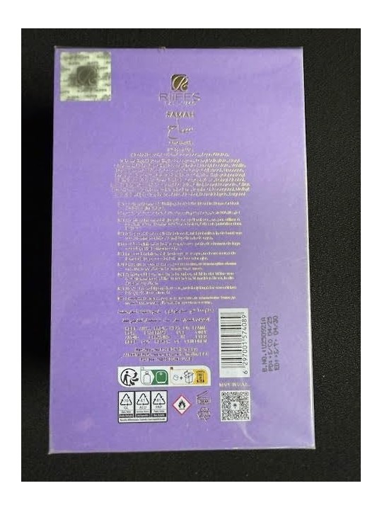 Riiffs Samah Purple Eau de Parfum Donna 100ml