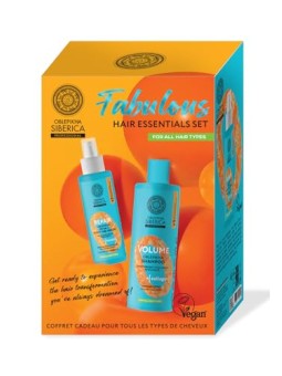 Siberica professional SET Oblepikha Fabulous Repair Siero riparatore multifunzionale per capelli 200ml + Shampoo volumizzante
