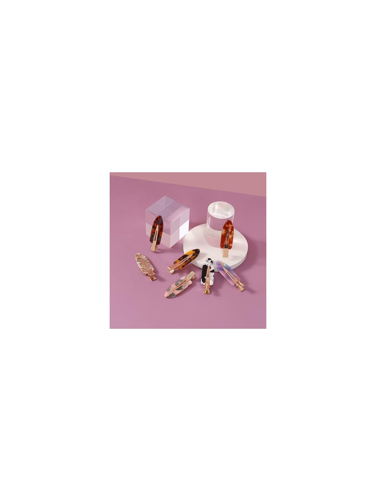 Sister young Lily Makeup Clip per capelli Set clip per capelli Milk Apricot 2 pezzi