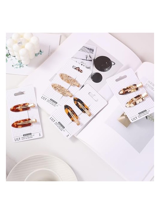 Sister young Lily Makeup Clip per capelli Set clip per capelli Milk Apricot 2 pezzi