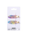 Sister young Lily Makeup Fermagli per capelli Set clip per capelli Rosa Viola 2 pezzi