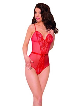 Softline collection Body Linda con cavallo aperto Rosso M/L