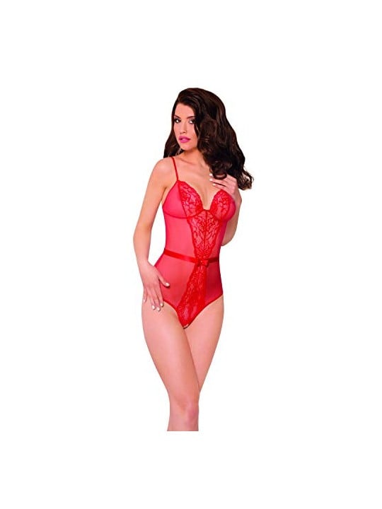 Softline collection Body Linda con cavallo aperto Rosso M/L