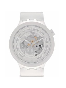 Swatch C-WHITE SB03W100 unisex
