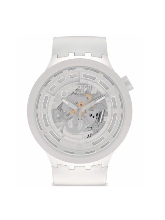 Swatch C-WHITE SB03W100 unisex