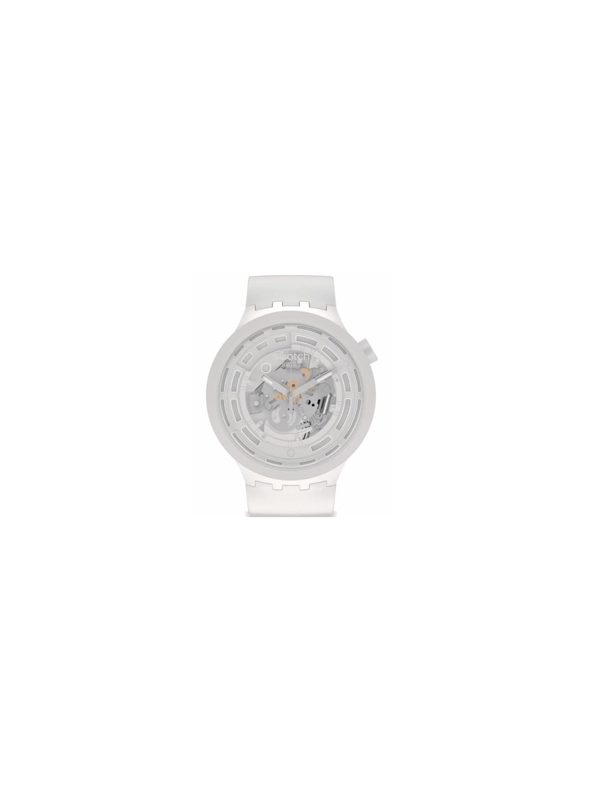 Swatch C-WHITE SB03W100 unisex