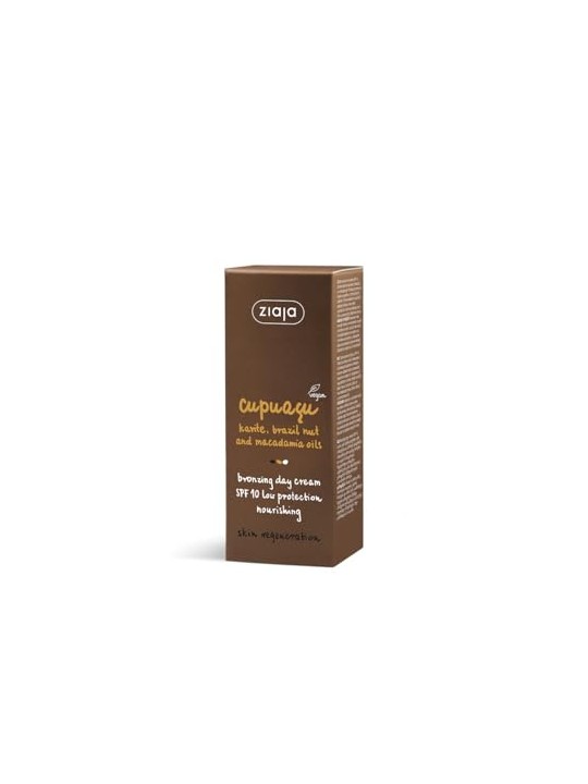 Ziaja Crema autoabbronzante giorno SPF 10 Cupuaçu 50ml donna