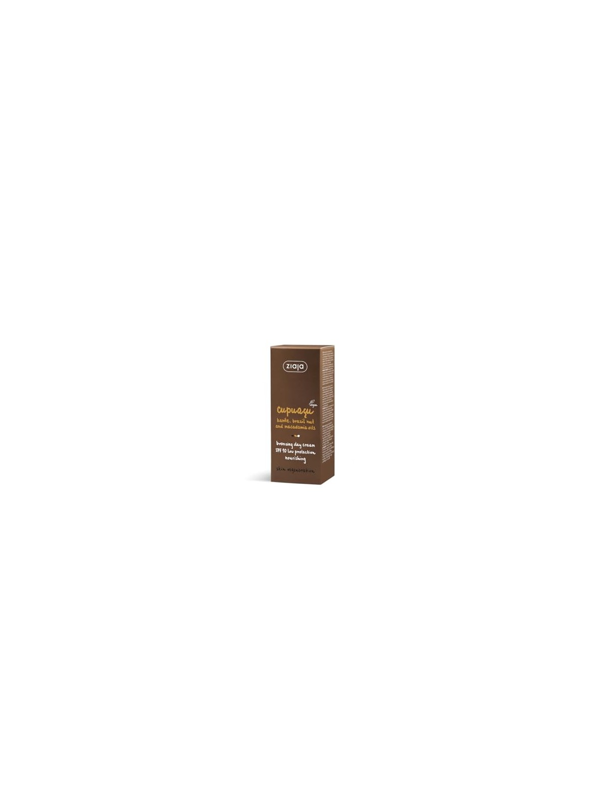 Ziaja Crema autoabbronzante giorno SPF 10 Cupuaçu 50ml donna