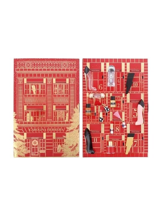 Carolina herrera SET Calendario dell'Avvento Fabulous Kiss The Lipstick Sheer 171 Rosy Date 1g + 410 Alegria 1g + Good Girl