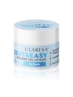 Claresa Gel costruttore Soft & Easy UV/LED trasparente 45g