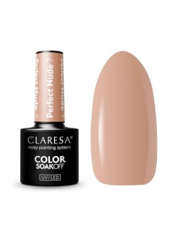 Claresa Smalto semipermanente Color Soak Off UV/LED Perfect Nude ibrido 07 5g