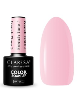 Claresa Smalto semipermanente UV/LED ibrido French Time 3.5 g