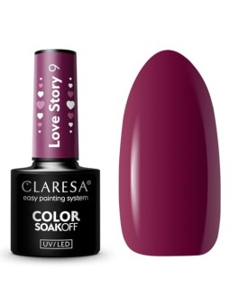 Claresa Smaltoterapia UV/LED Soak Off Love Story 9,5 g