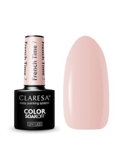 Claresa Vernice ibrida UV/LED Soak Off French Time 7.5 g
