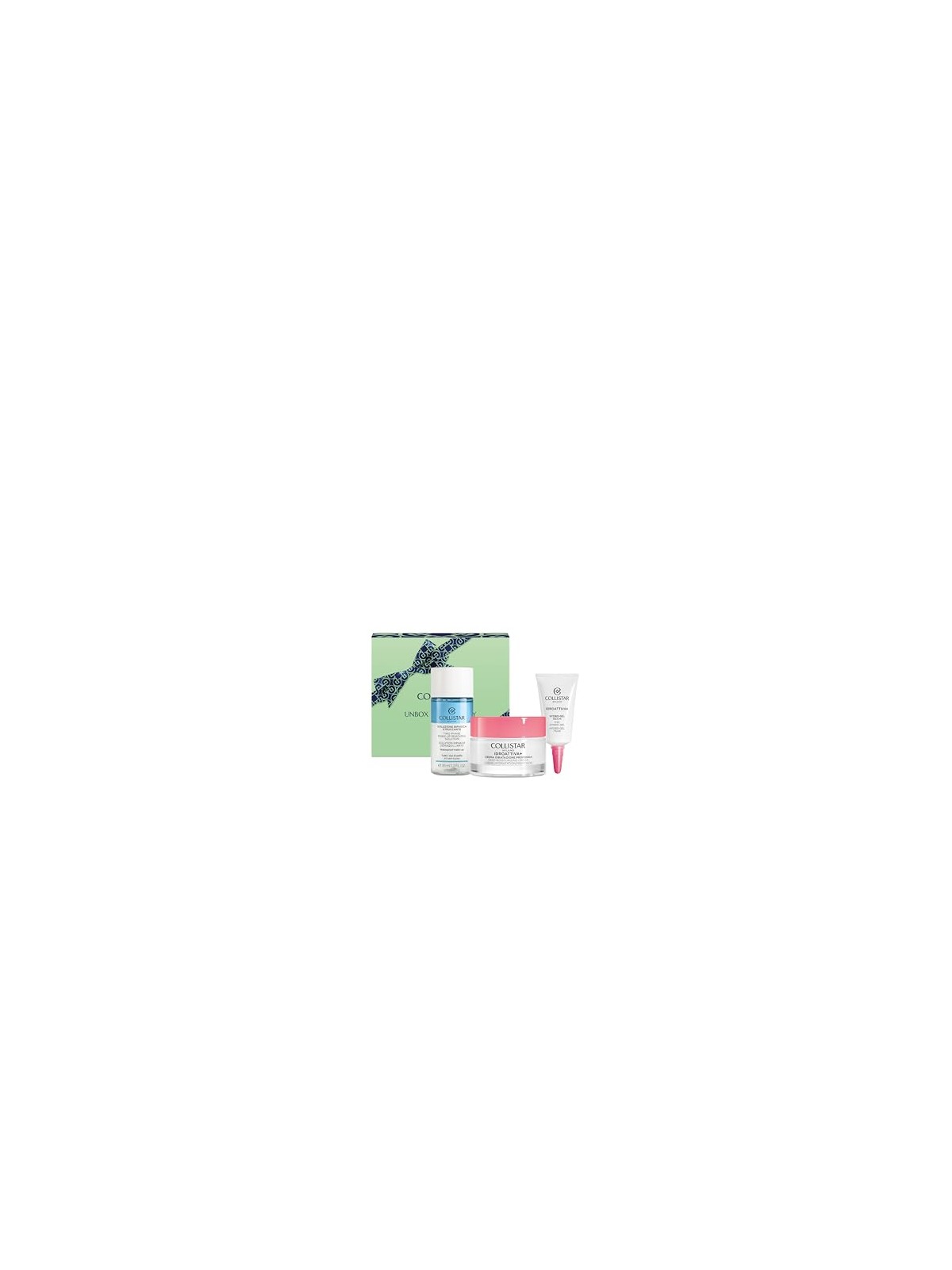 Collistar SET Natale 2025 Unbox Your Confidence IDROATTIVA+ Idro-Gel contorno occhi nachwijla gel occhi 5ml + Soluzione