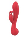 Dream toys Vibratore a forma di coniglietto Amour Vibe Camille con 2 motori, colore rosso.