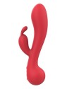 Dream toys Vibratore a forma di coniglietto Amour Vibe Camille con 2 motori, colore rosso.