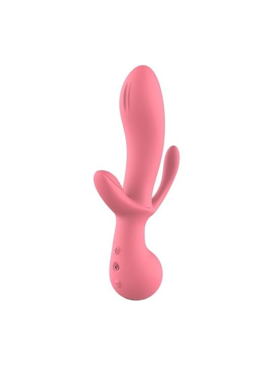 Dream toys Vibratore triplo Amour Triple Pleasure Rosa