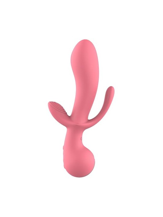 Dream toys Vibratore triplo Amour Triple Pleasure Rosa