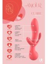 Dream toys Vibratore triplo Amour Triple Pleasure Rosa