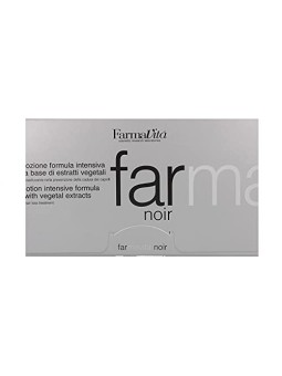 Farmavita Lozione Far Noir per capelli grassi e forfora, 12 flaconi da 8ml.