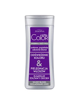 Joanna Balsamo Ultra Color Silver per capelli biondi schiariti e grigi balsamo per capelli biondi