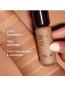 Kiko Milano Full Coverage 2 In 1 Foundation & Concealer N80 25ml