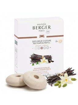Maison Berger Paris Ricarica/ricarica per diffusore per auto Vanilla Magnificence 2 pezzi unisex