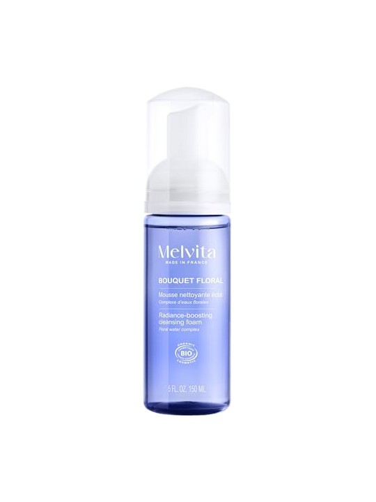 Melvita Detergente per bouquet floreali, schiuma detergente leggera 150ml unisex
