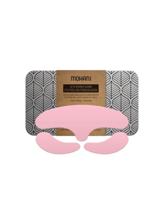 Mohani Cerotti in silicone riutilizzabili per le rughe nasolabiali, rosa