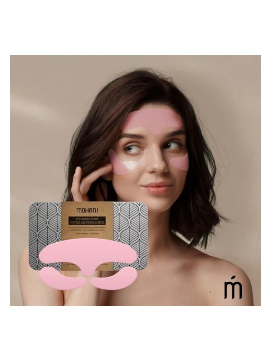 Mohani Cerotti in silicone riutilizzabili per le rughe nasolabiali, rosa