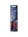Oral B Teste di ricambio per Spiderman per bambini, 2 pezzi. bambino