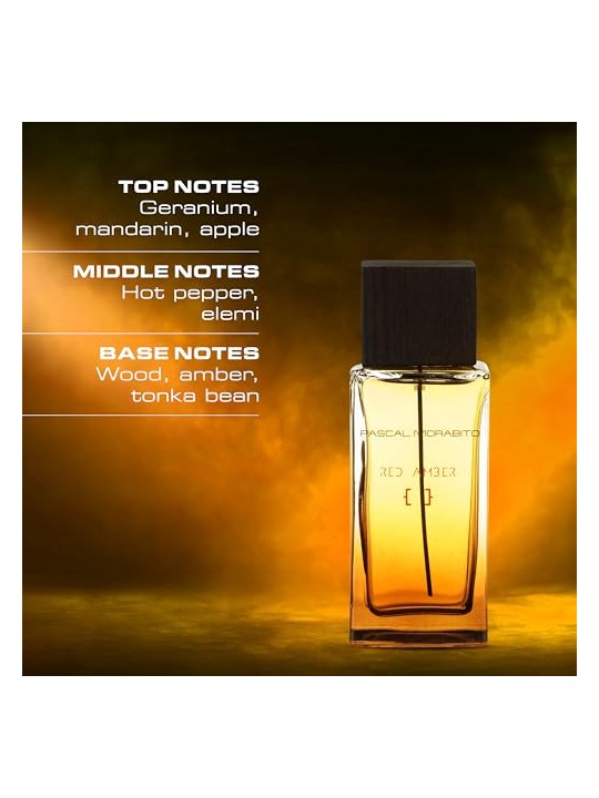 Pascal Morabito Red Amber Eau De Toilette Spray 100ml Unisex