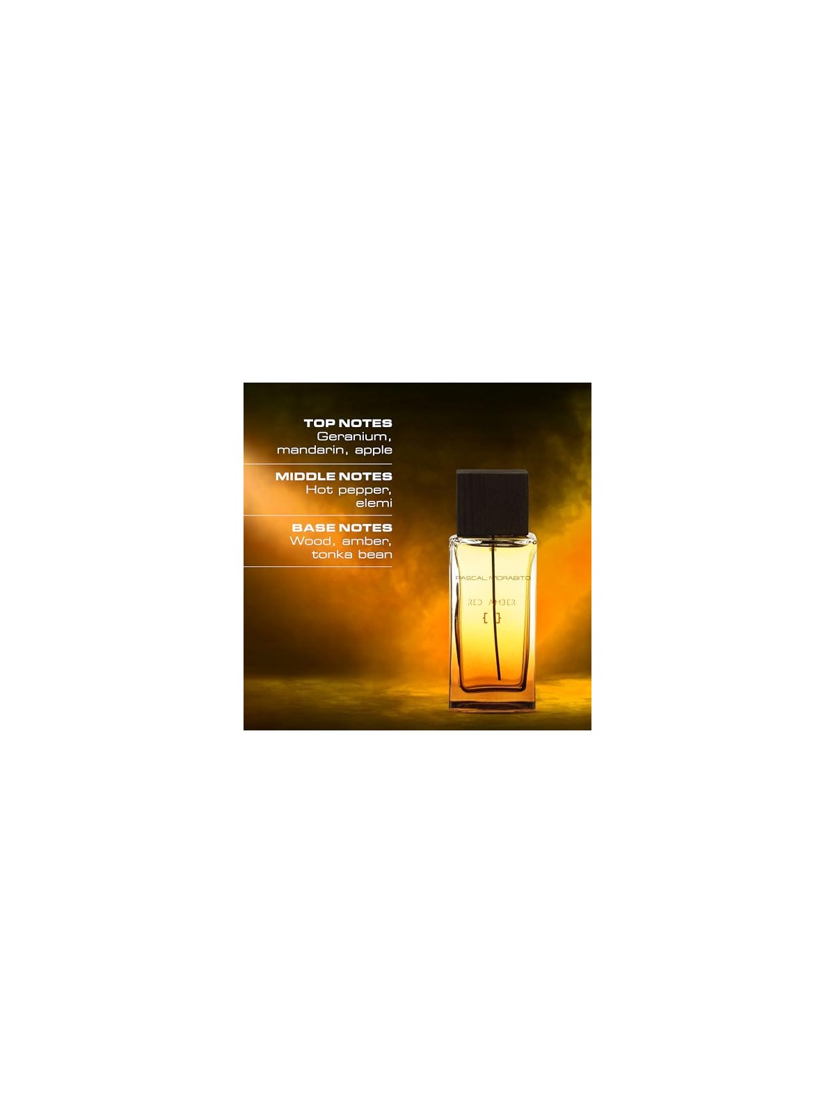 Pascal Morabito Red Amber Eau De Toilette Spray 100ml Unisex