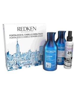 Redken CUSTODIA ESTREMA A 3 PEZZI Shampoo 300ml + Conditioner 300ml + Leave-in Treatment 150ml unisex