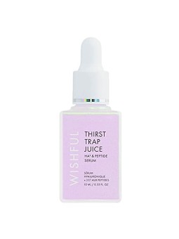 Siero idratante per il viso Huda Beauty Wishful Thirst Trap Juice formato mini da 5ml.