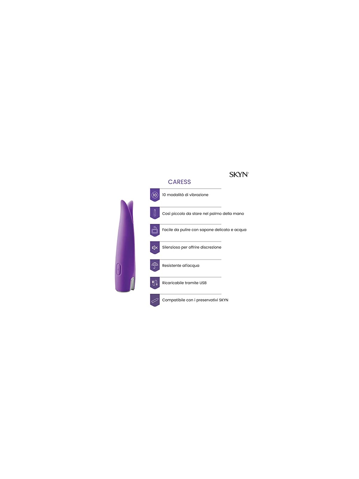 Skyn Stimolatore clitorideo Caress