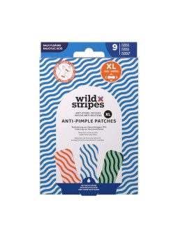 Wild Stripes Cerotti idrocolloidali anti-acne trasparenti XL donna