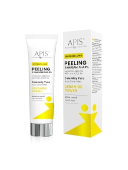Apis Peeling idrogel viso Ceramide Power con acidi AHA al 4%, 100ml.