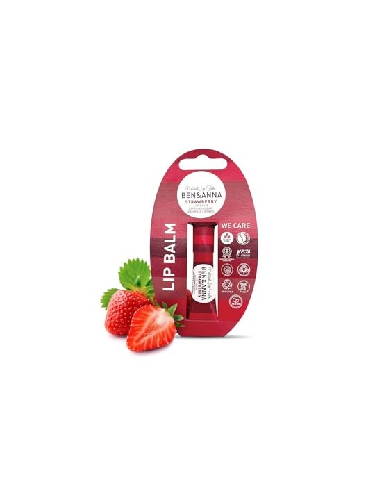 BEN & ANNA Balsamo labbra alla fragola 6 g donna