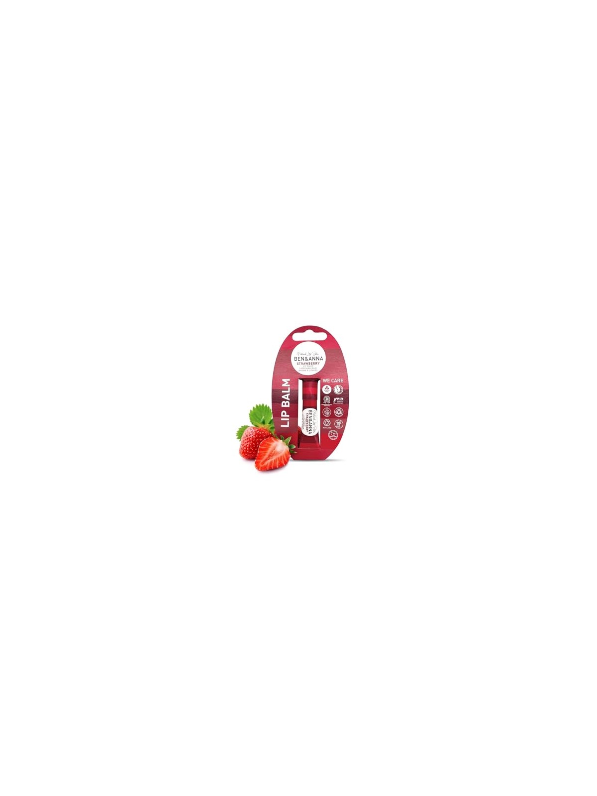BEN & ANNA Balsamo labbra alla fragola 6 g donna