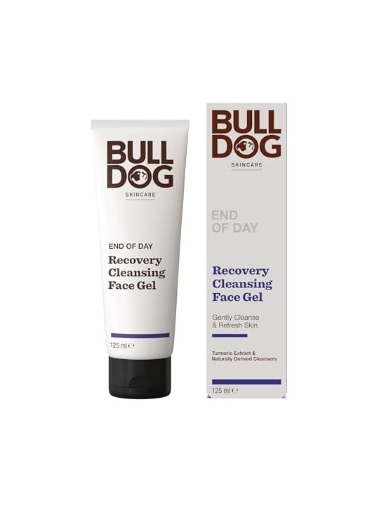 Bulldog Gel detergente viso rigenerante di fine giornata 125 ml uomo