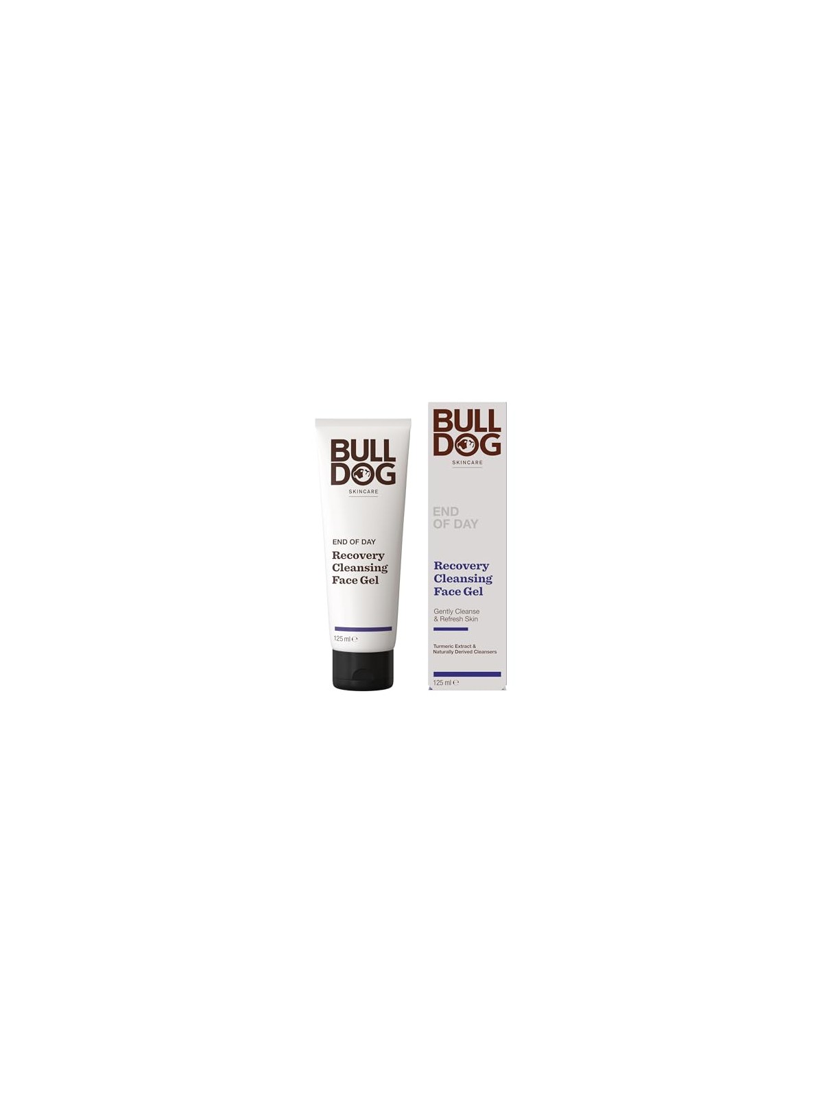 Bulldog Gel detergente viso rigenerante di fine giornata 125 ml uomo