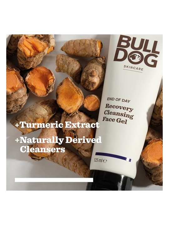 Bulldog Gel detergente viso rigenerante di fine giornata 125 ml uomo