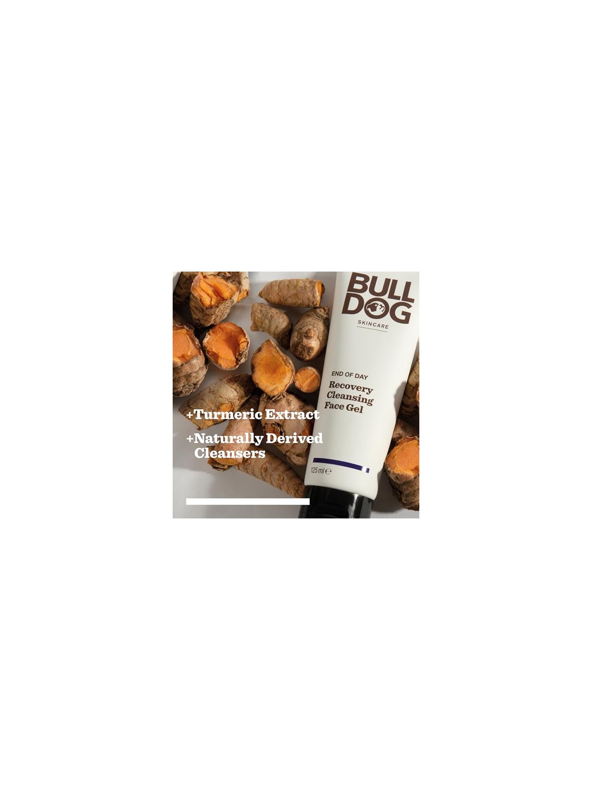 Bulldog Gel detergente viso rigenerante di fine giornata 125 ml uomo