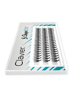 Clavier Ricciolo BeShaped in filo di seta B con volume delicato 10D 10mm
