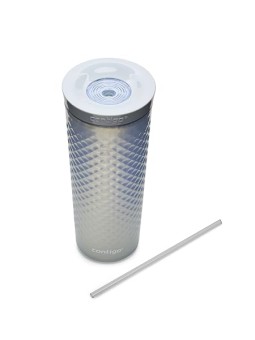 Contigo Tazza termica con chiusura automatica - Blu glitterato 590 ml unisex